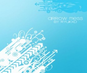 Fashion arrow mess brushes