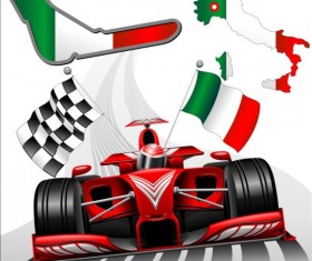Formula 1 GP Background Vector 06
