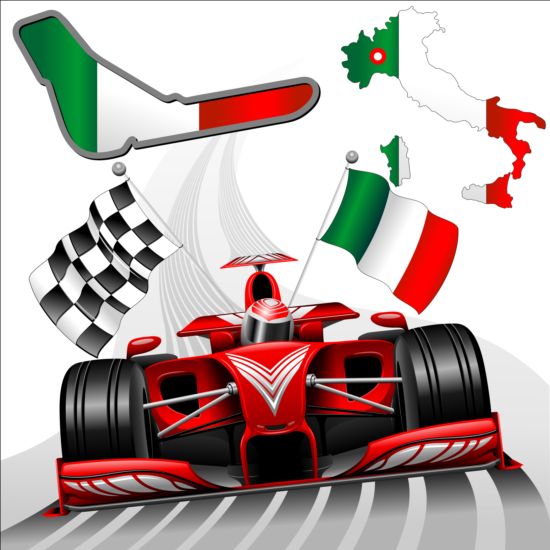 Formula 1 GP Background Vector 06