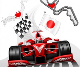 Formula 1 GP Background Vector 09