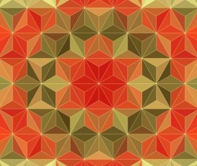 Geometric shape with mandala pattern vector 06