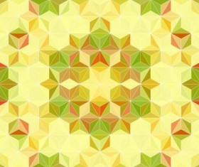 Geometric shape with mandala pattern vector 08