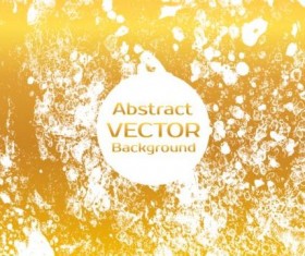 Gloden marbling background vector 02