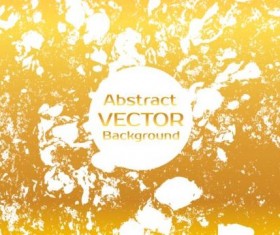 Gloden marbling background vector 08