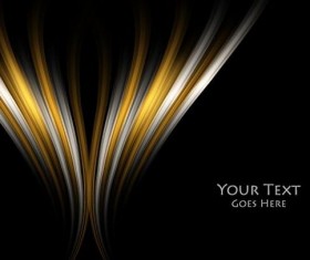 Glossy curves abstract vector background 01