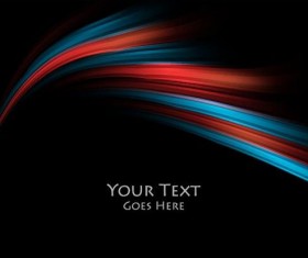 Glossy curves abstract vector background 03