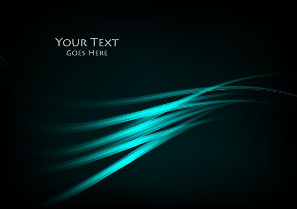 Glossy curves abstract vector background 05