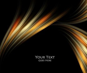 Glossy curves abstract vector background 11