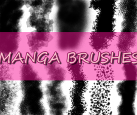Manga Photoshop Brushes