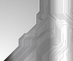 Metal background with lines vector