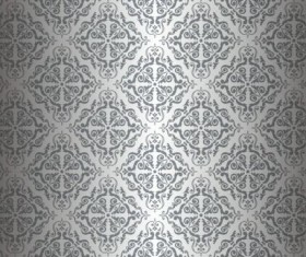 Orante pattern vintage wallpaper vector 02