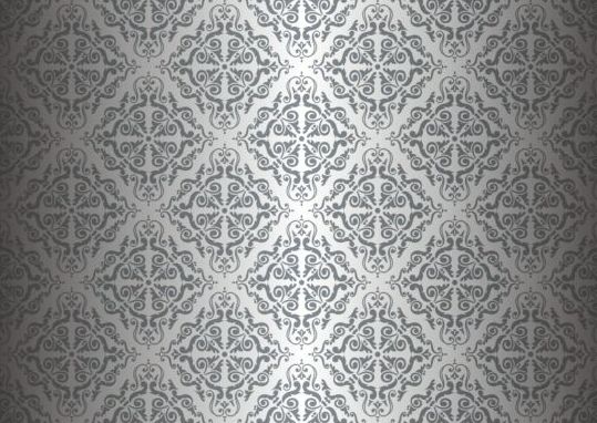 Orante pattern vintage wallpaper vector 02