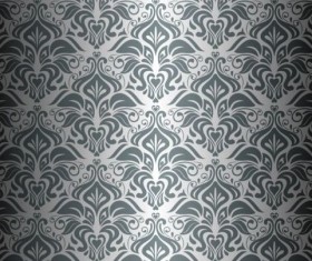 Orante pattern vintage wallpaper vector 06