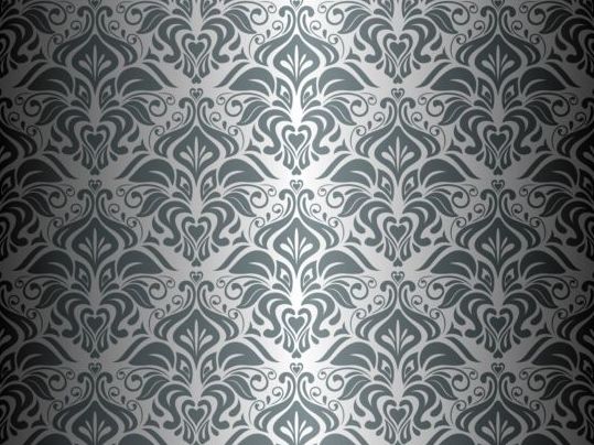 Orante pattern vintage wallpaper vector 06