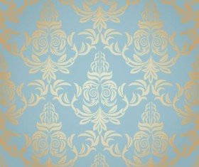 Ornate seamless patterns vintage styles vector 01