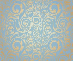 Ornate seamless patterns vintage styles vector 02