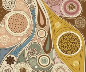 Paisley decor pattern vectors