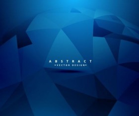 Polygonal spheres tech background vector 02