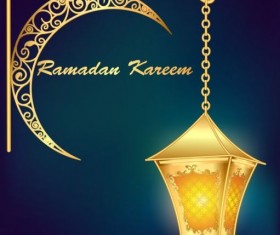 Ramadan kareem art background vector 02
