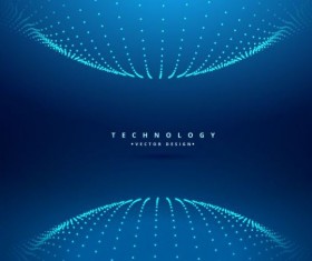 Spherical teachnology backgrounds vector 02
