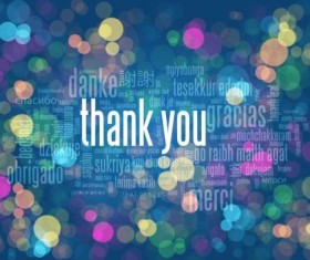 Tag cloud with halation background vector 06