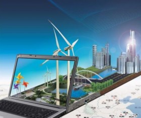 Tech city PSD material