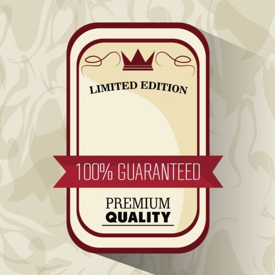 Vintage premium and quality label vector 12 free download