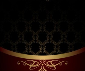 brown with black vintage background vector