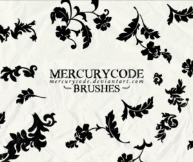 floral ornate Photoshop Brushes