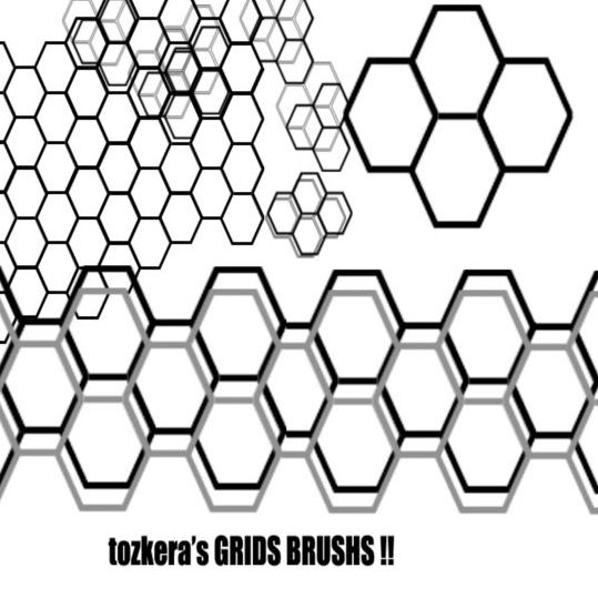 photoshop hexagon pattern download