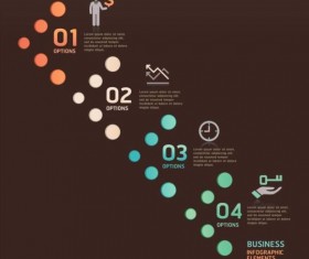 Abstract arrow Infographics elements vector material 05