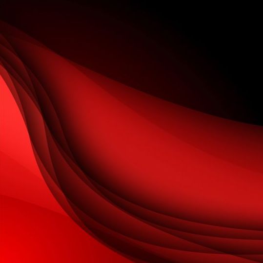 Abstract background with red lines vector