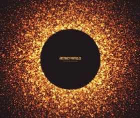 Abstract particles vector background 06