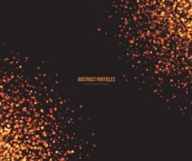 Abstract particles vector background 17