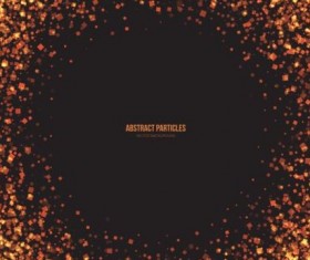 Abstract particles vector background 18