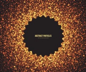 Abstract particles vector background 21