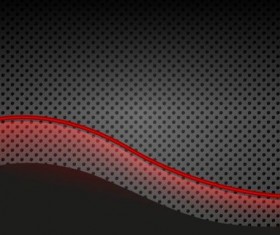 Black metal with red wave background vectors 01