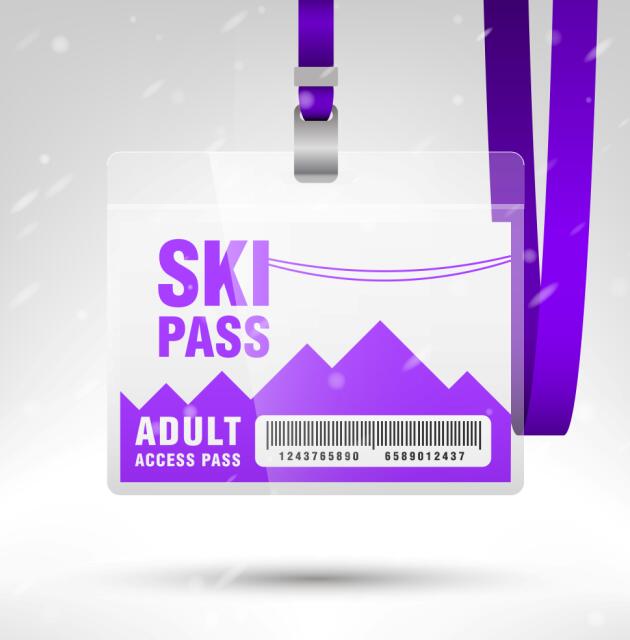 blank-ski-access-pass-template-vector-02-free-download