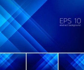 Blue stripes abstract background vector