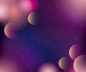 Blurred background with sphere shape vector