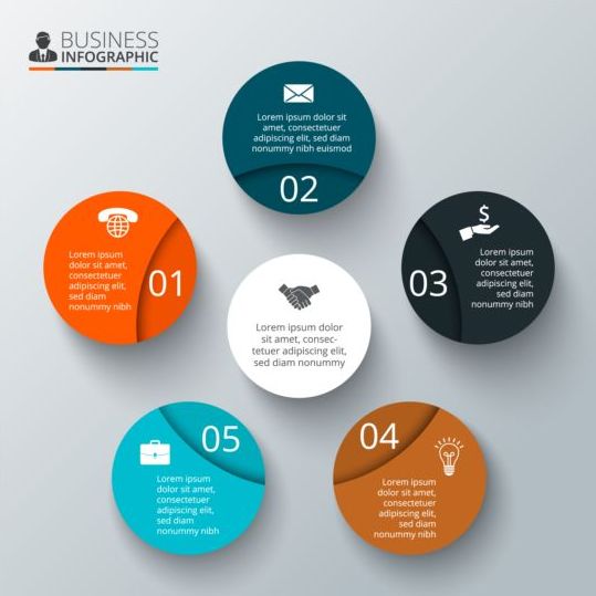Business Infographic creative design 4462