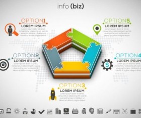 Business Infographic creative design 4465