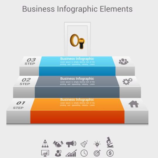Business Infographic creative design 4473
