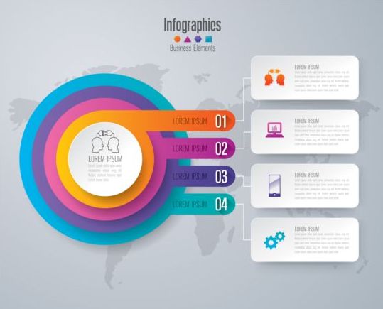 Business Infographic creative design 4482
