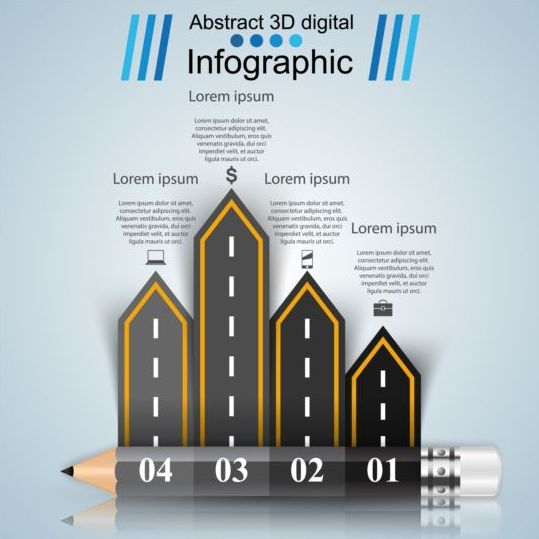 Business Infographic creative design 4524