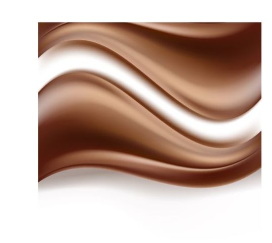 Chocolate damask vector background 04