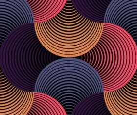 Circel swirl pattern seamless pattern vector 05