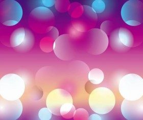 Colored circle with blurred background vector 05