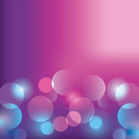 Colored circle with blurred background vector 06 free download
