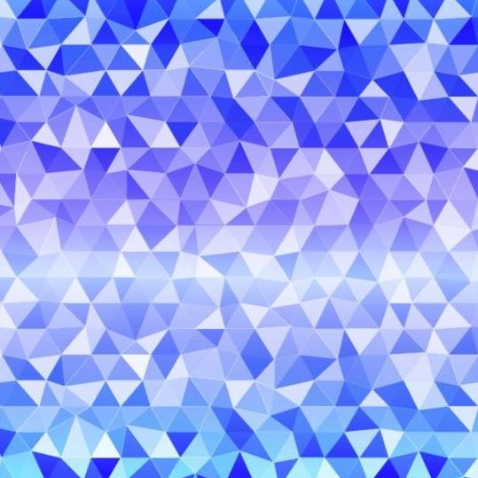 Colored polygon with blurred background vector 05